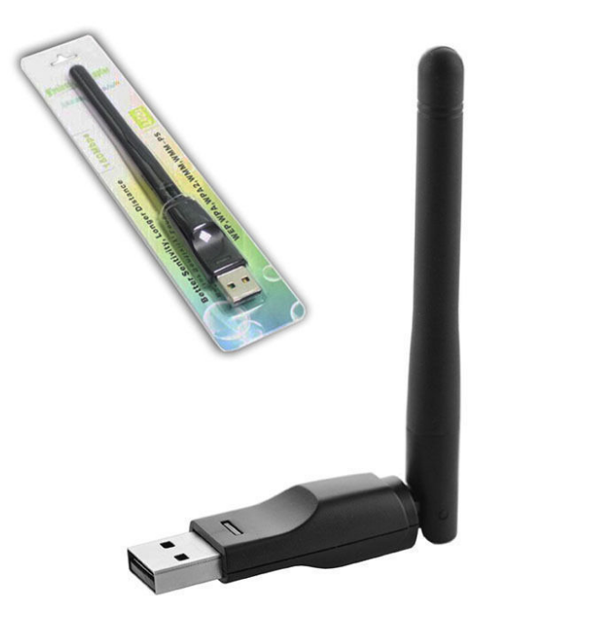 Беспроводная сетевая карта RT5370, USB2.0, 150, WiFi, с внешней антенной