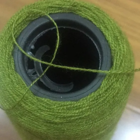 28NM/2 viscose nylon pbt covering yarn