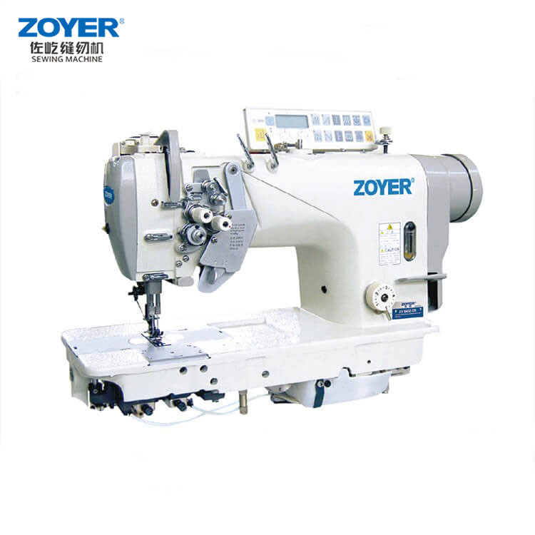 ZY8452-D3 Zoyer, высокоскоростная промышленная швейная машина с двойной иглой Lockstitch