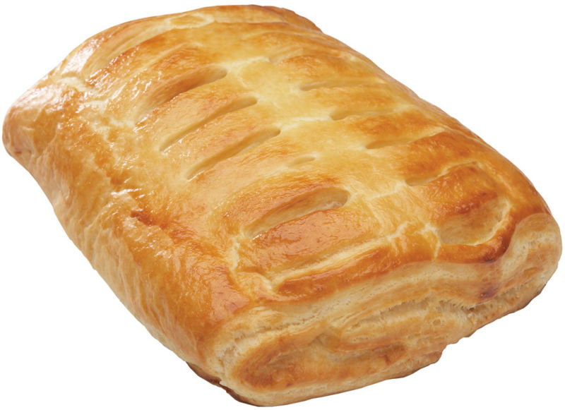 Квадрат специальные ham и сыр croissant
