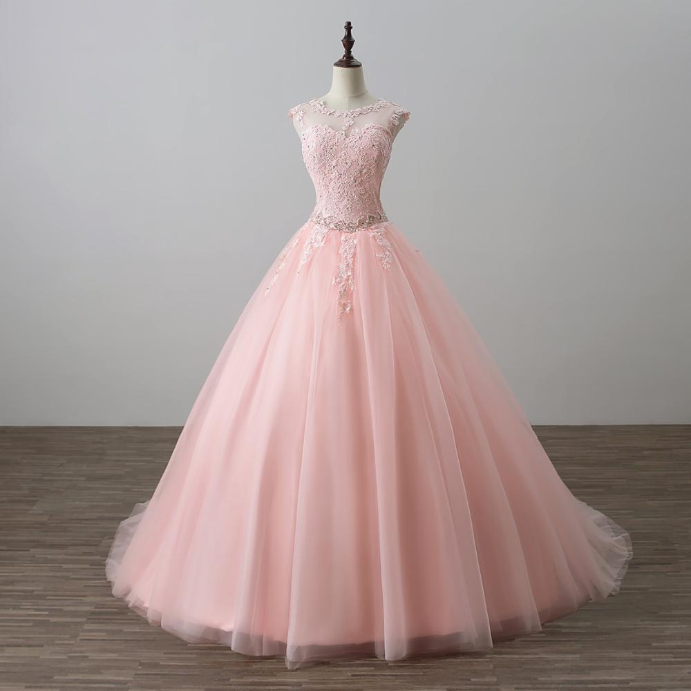 Великолепные сексуальные пятнистые платья Quinceanera с круглым вырезом и блестками, милые бальные платья