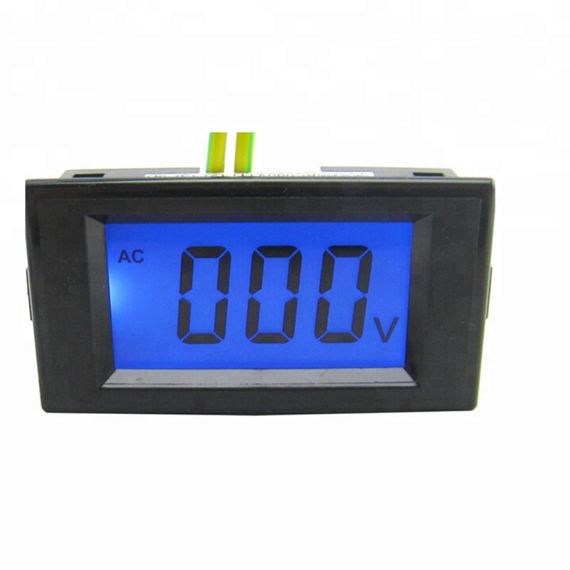 D69-22 AC0-600V цифровой ЖК-дисплей Вольтметр переменного тока Вольт Метр панели Мониторы напряжения тока тестер Датчик