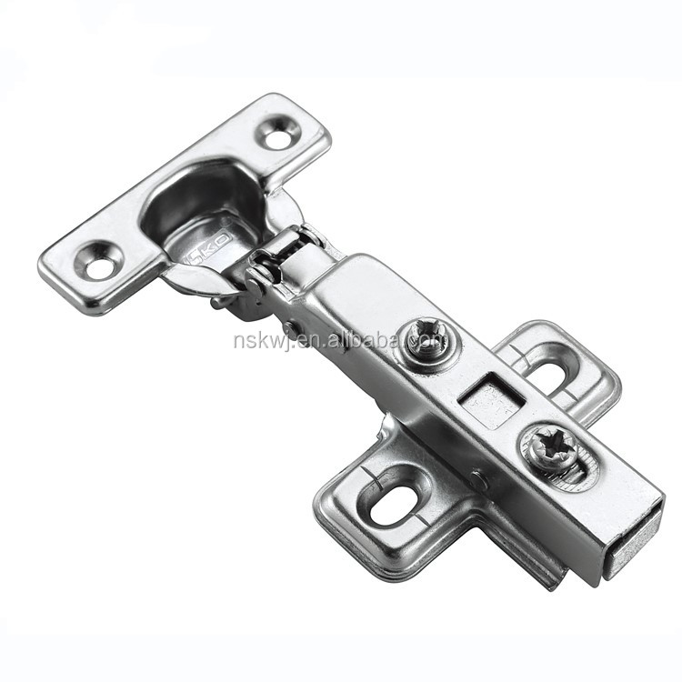 26 mm cup mini hinge for 14-16 mm panel clip on soft close hinge for thin door