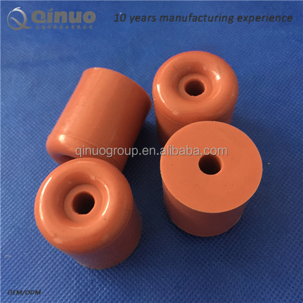 Shanghai qinuo 30*34 мм красный Силиконовый Литой резиновый стоп двери
