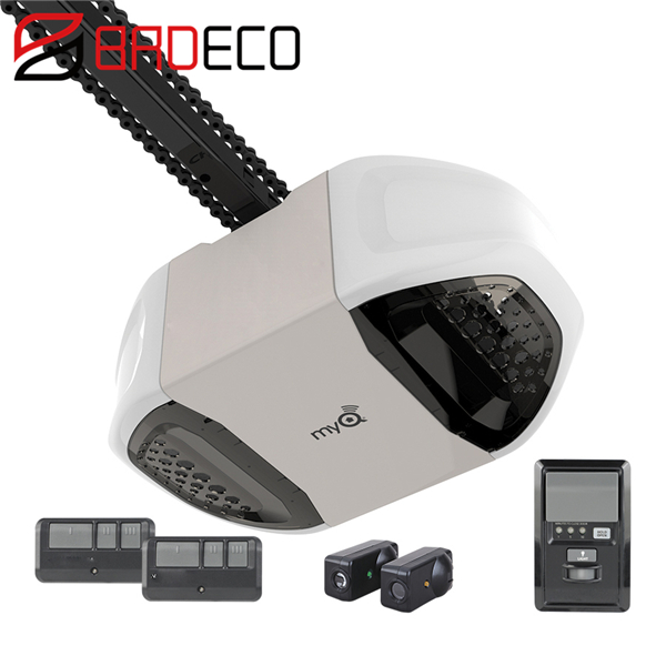 Automatic remote control electric garage door opener