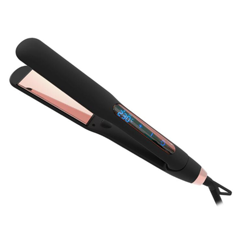 2019 широкая пластина керамическое покрытие flat iron private label screen thouch выпрямитель для волос оптом