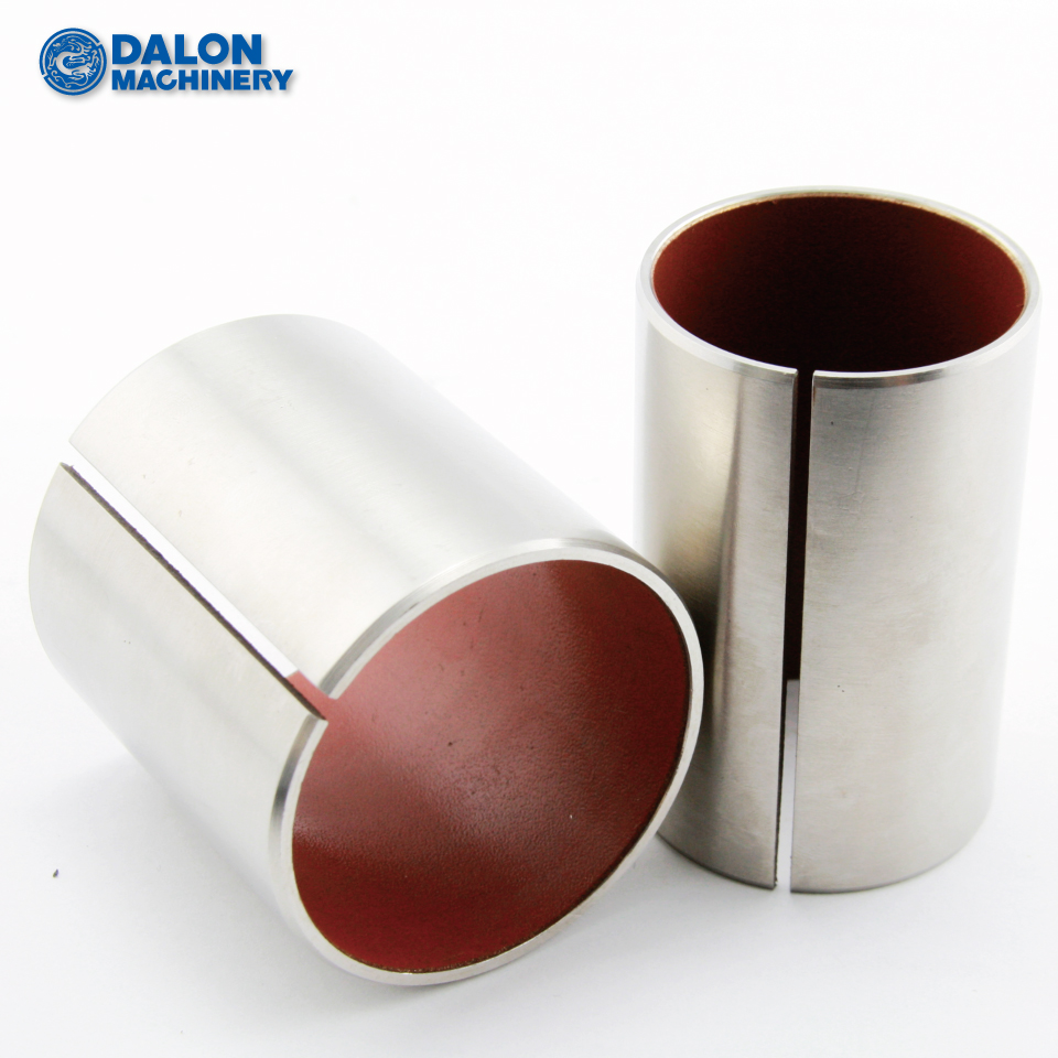 Безмасляный самосмазывания Раздвижные Слайд сталь PTFE DP4 фланец Буш Втулка подшипника