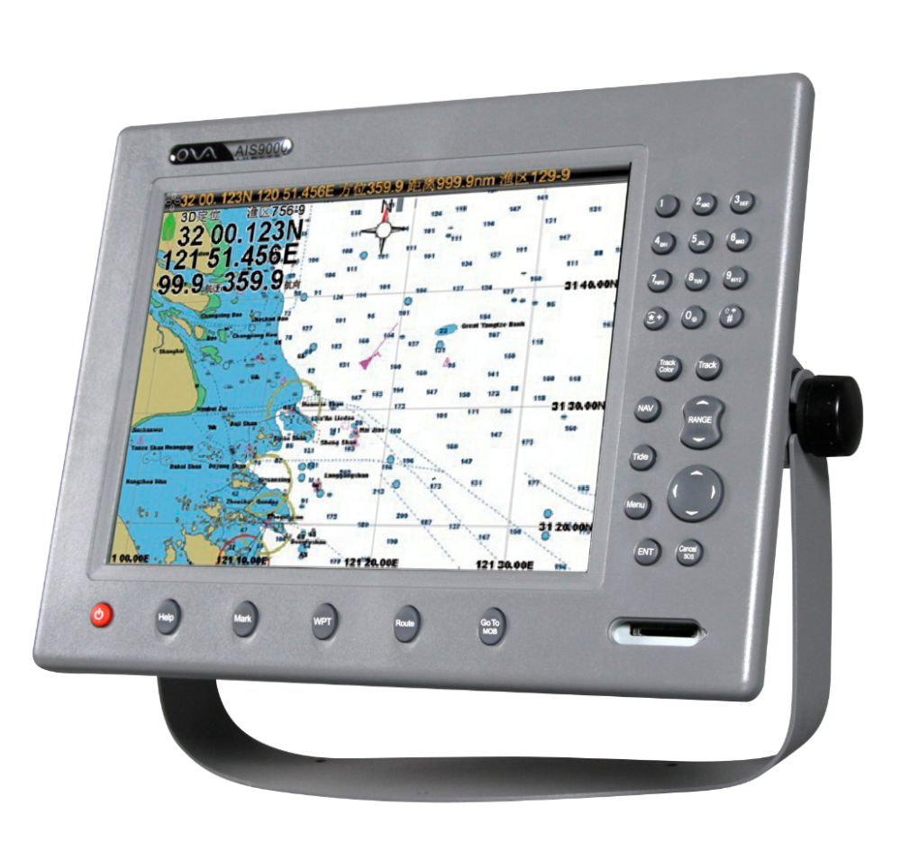 12 "морской GPS/AIS карточный плоттер