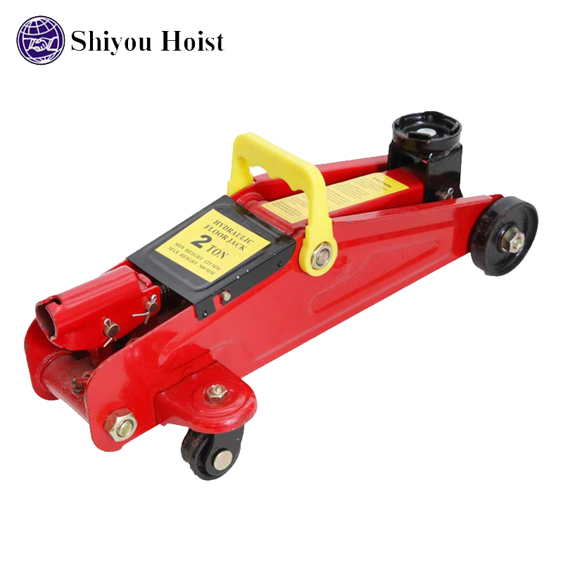 Lifting flat fool jack with hand pump 5ton hydraulic jacks