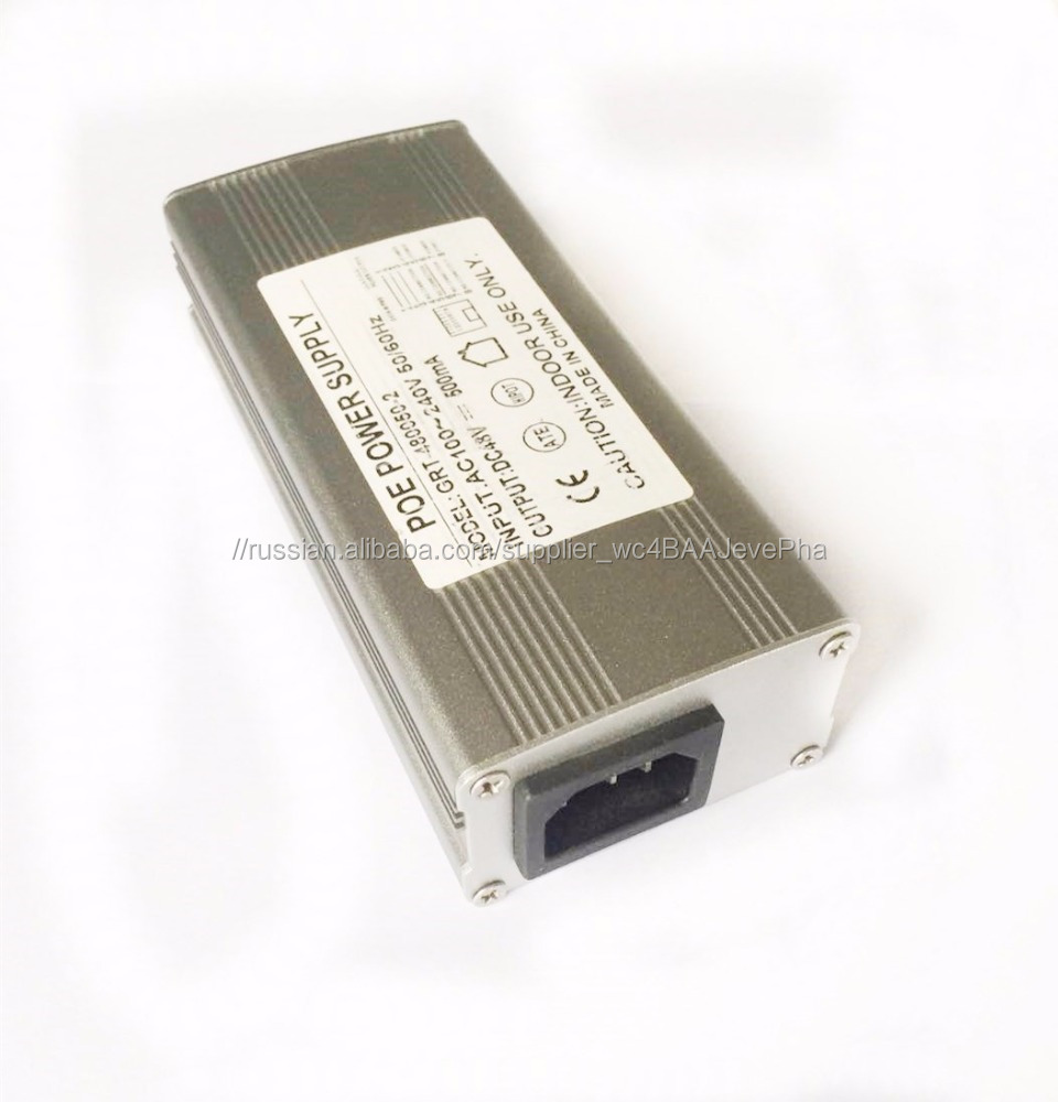 Активный Инжектор POE 48Vdc 25,4 Вт питания 10/100/1000 Мбит гигабитный коммутатор POE 802.3AT Wifi адаптер