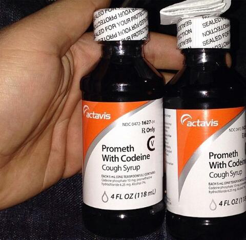 Высококачественная печать actavis prometh наклейка на бутылку с сиропом от кашля
