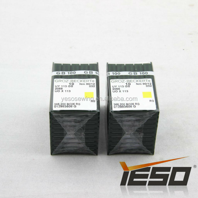 UY113GS 2055 UOX113 nm 80/12 groz-беккерт швейные иглы сделано в германии