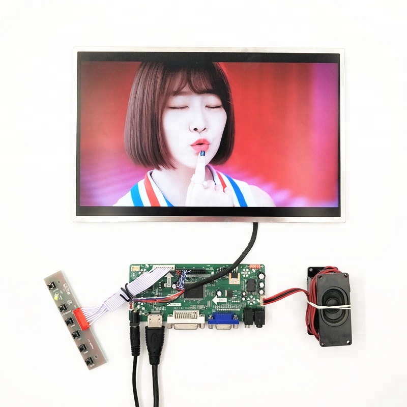 DIY 12,1 inch ЖК наборы LP121WX3-TLC1 с 1280*800 ,220 cd-плеер, поддержка VGA + DVI + аудио lcd-плата контроллера