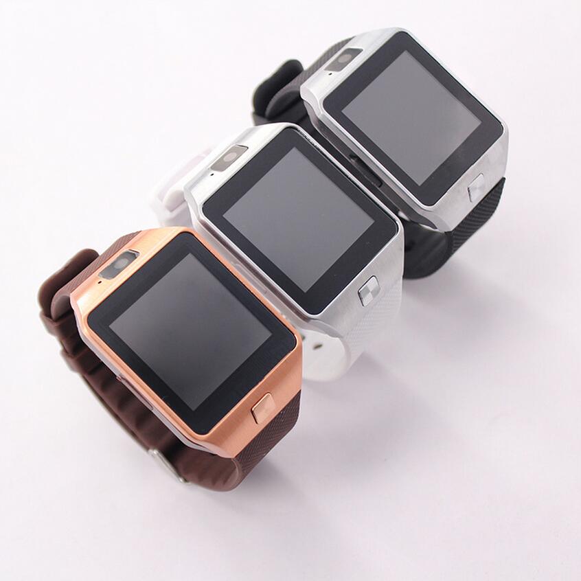 Горячая продажа bluetooth черный серебряный золотой белый цвет smartwatch dz09 PK a1 Смарт-часы gt08