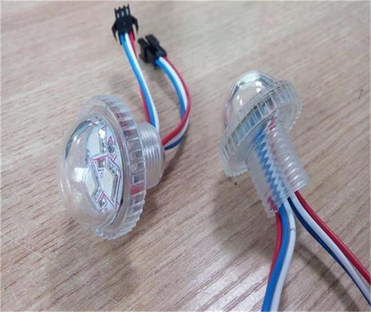 Круглый светодиодный модуль 3 smd 5050 RGBW Pixel 1903 IC, программируемый световой эффект для ночного клуба DJ KTV