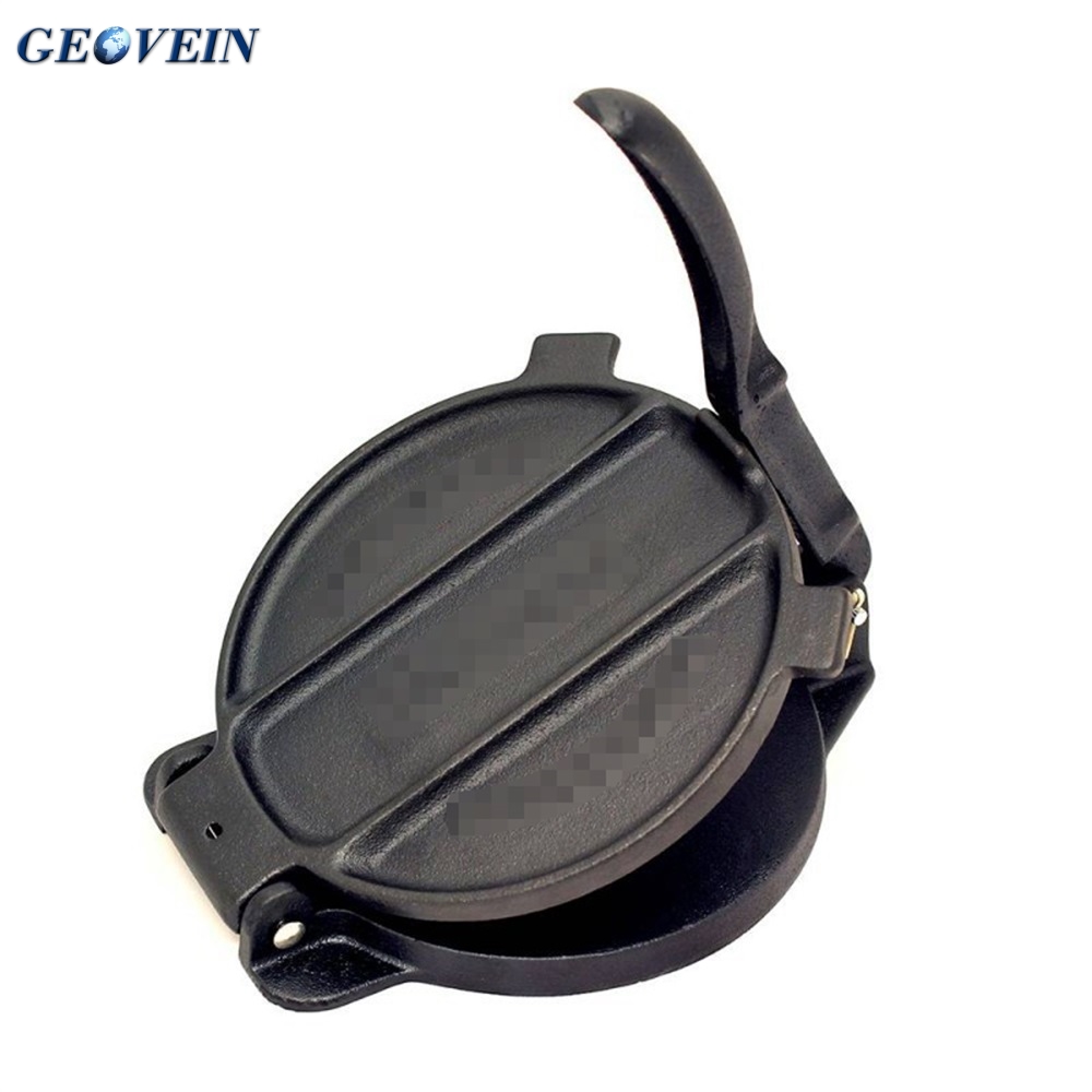 Preseason 8'' cast iron tortilla hamburger press Cast Iron flour Tortilla Press
