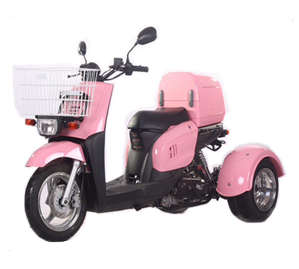 50cc автоматический 3-колесного самоката, трехколесного велосипеда 50cc скутер для доставки пиццы (TKM50E-3P)