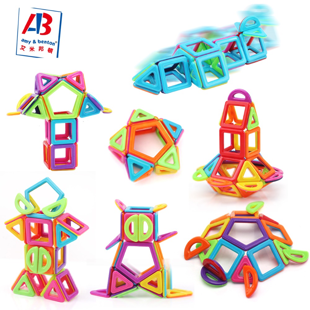 40pcs Manufacture magnetic tiles toys all magnetic blocks set