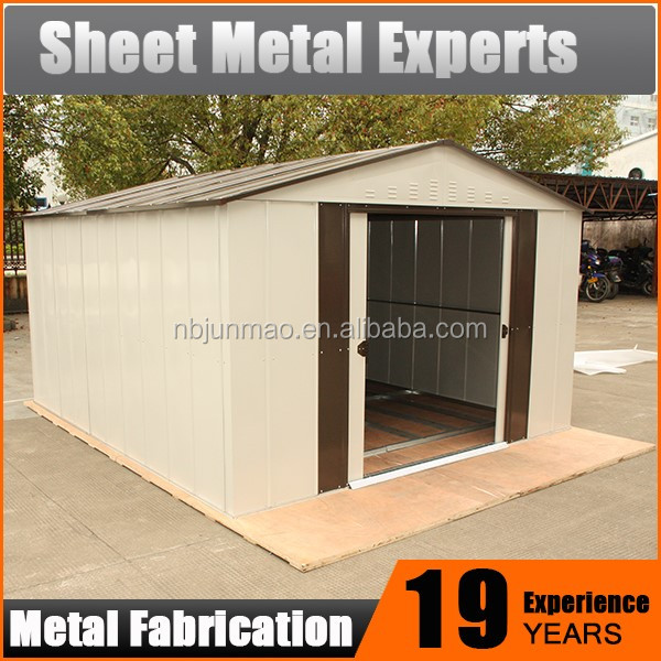 Prefab manufacture factory sale chinese storage garden shed steel frame house