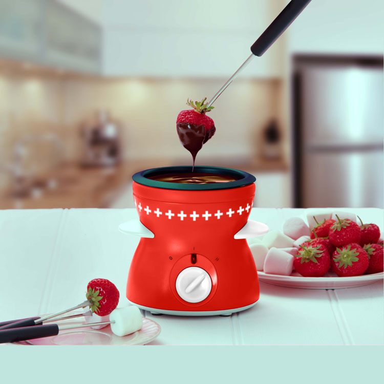 GS CB ETL approval high quality Sweet cute mini chocolate melting pot