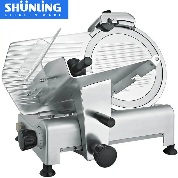 12 inch 300mm CE commercial/ industrial semi-automatic electric stainless steel frozen meat slicer