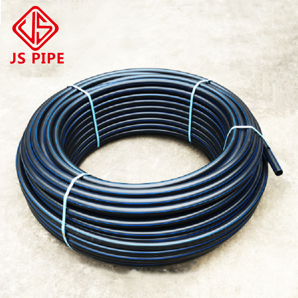Pe100 sdr11 hdpe водопроводный 50 мм hdpe черный пластиковый водопроводный рулон