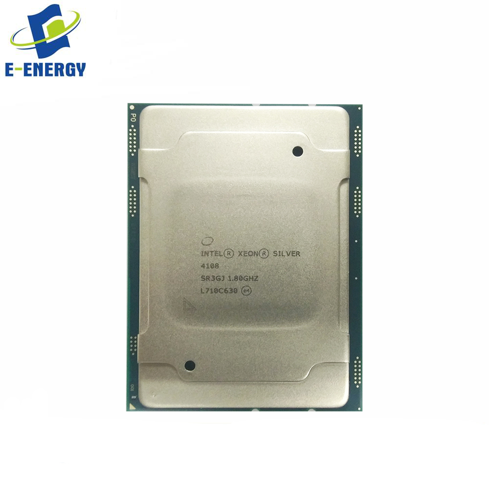 Intel Xeon Silver 4108 процессор SR3JG 8 ядро процессора сервера