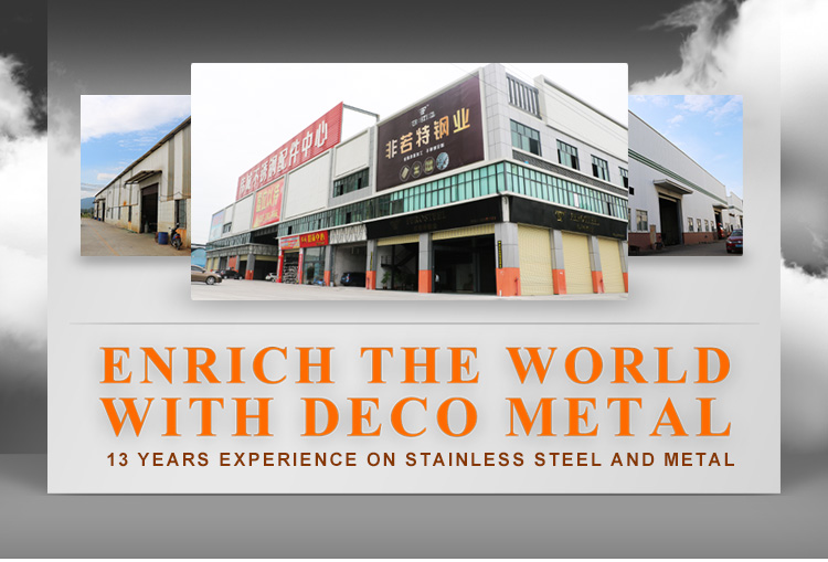 China Factory Customized 201 202 304 Grade Decorative Panel Embossed Stainless Steel Sheet Price