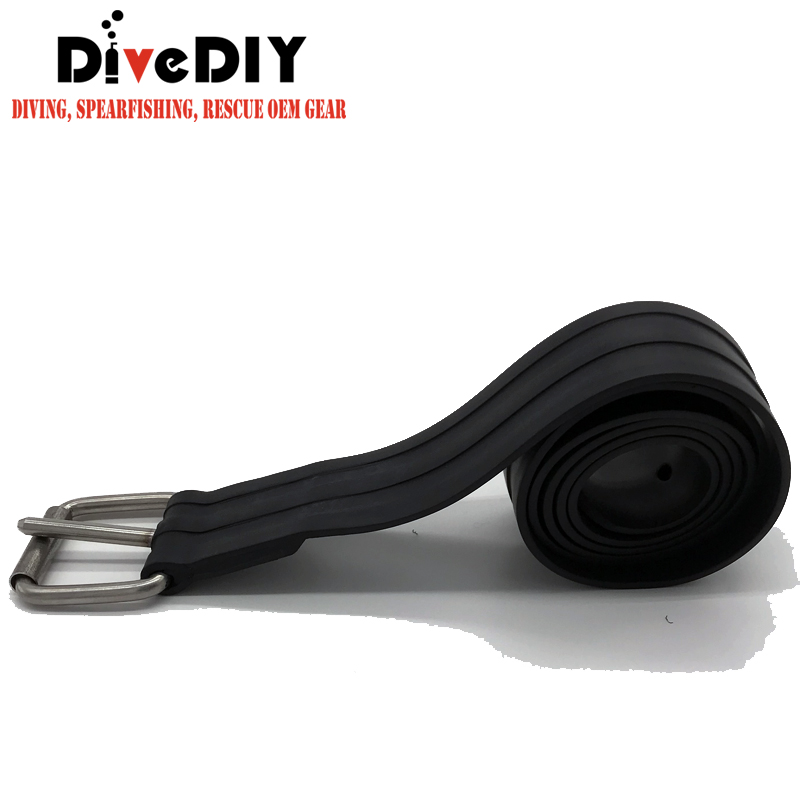 Мягкий и крепкий резиновый пояс особенно применим для подводной охоты freediving rubber belt