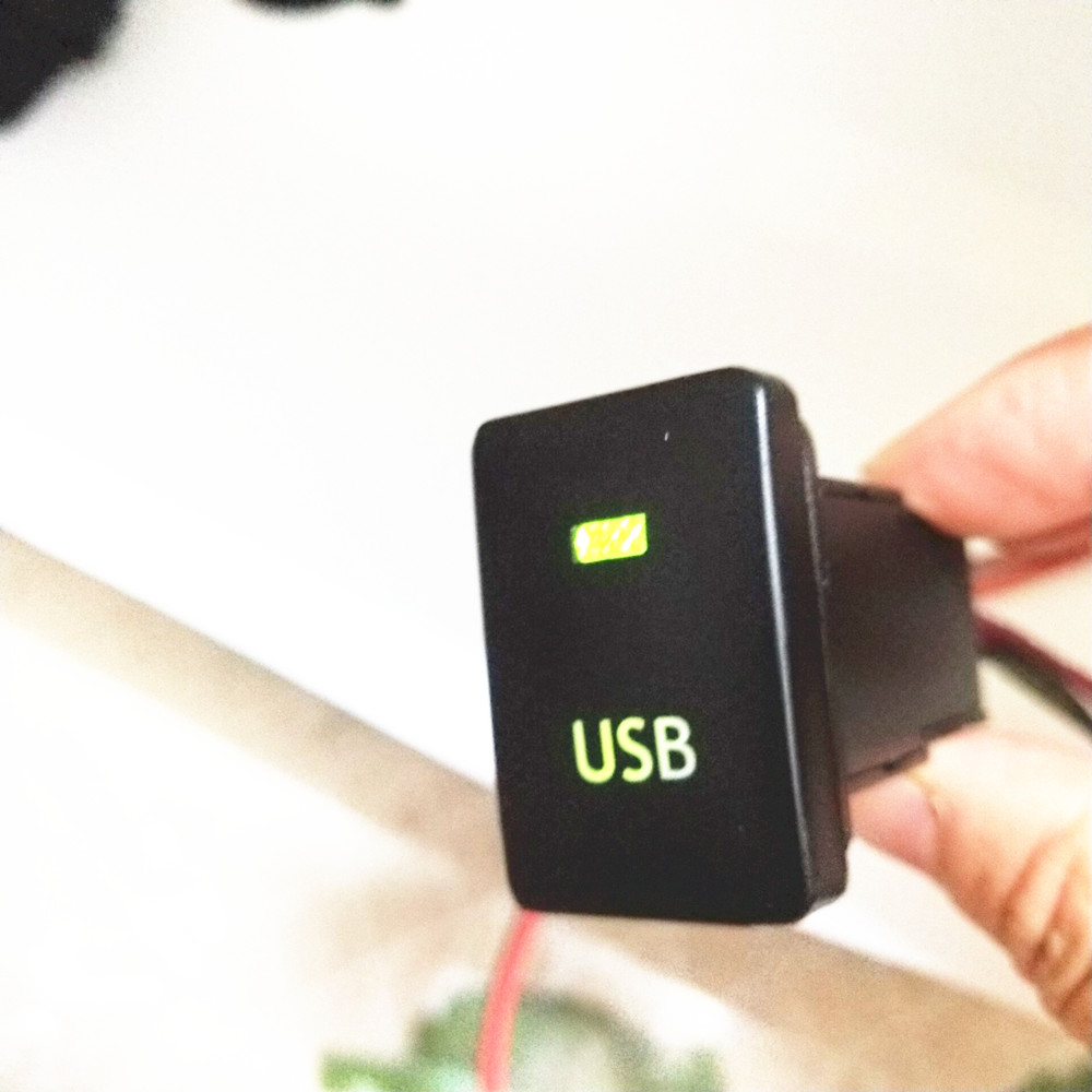 От оригинального производителя onlywheel в продаж 33x22 мм 12В противотуманный USB зеленый свет вкл/выкл кнопочный переключатель с проводкой