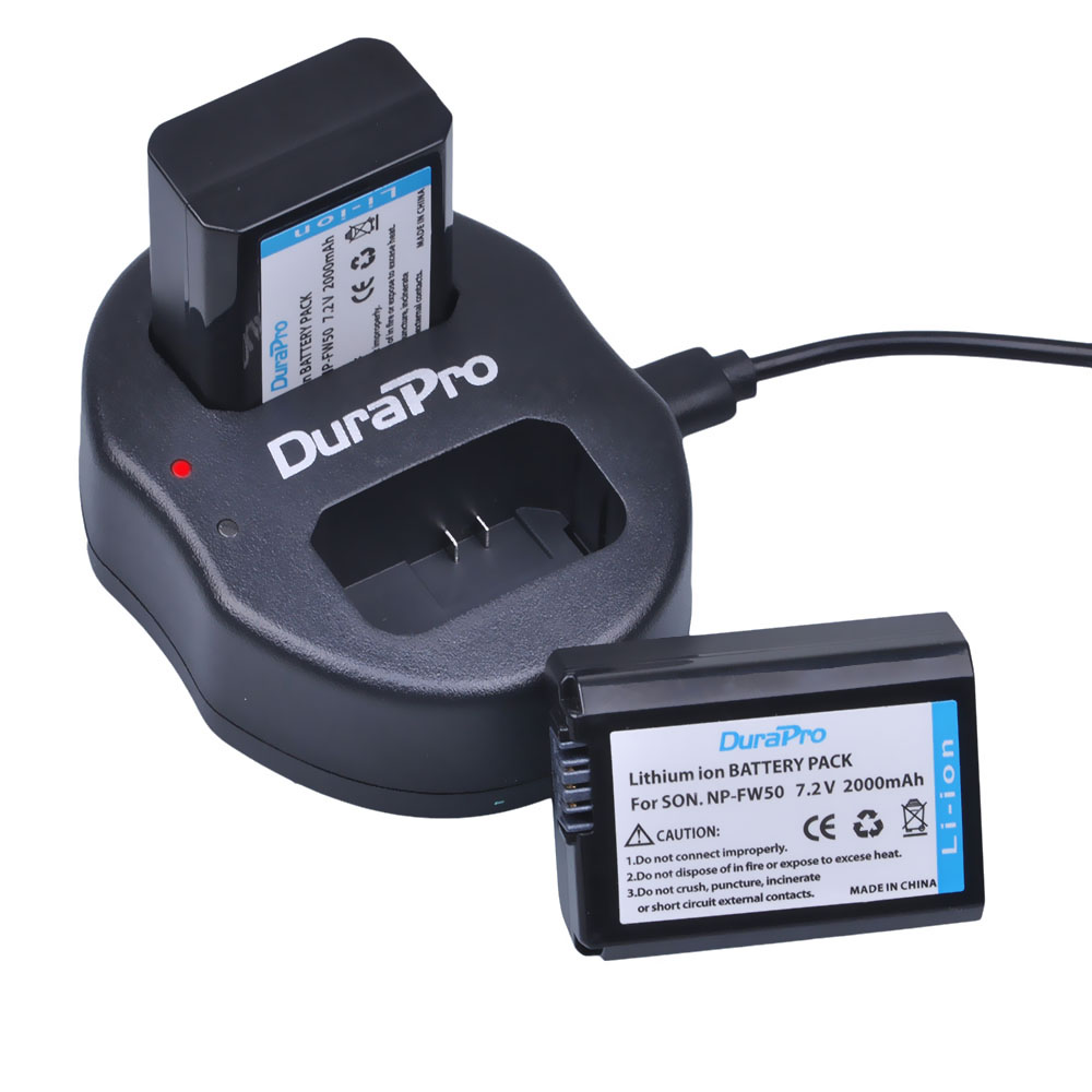 DuraPro NP-FW50 NPFW50 Dual USB Автомобильное зарядное устройство для объективов цифрофой камеры SONY Alpha A33 A35 A37 A55 SLT-A33 NEX-3 NEX-5 NEX-6