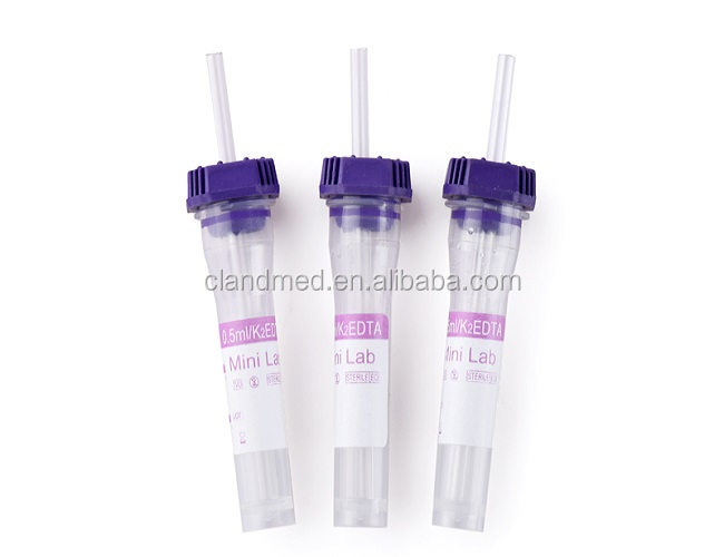 Disposable Capillary Blood Collection Tube for Medical and Laboratory Use