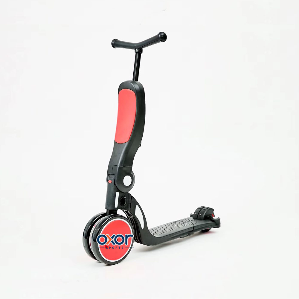 Kids Baby Easy Folding Kick Scooter 5 in 1 Pedal Scooter with Seat OEM Color Logo