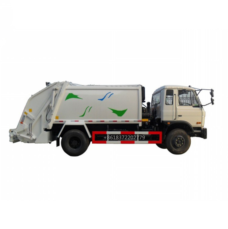 Dongfeng 10 куб. М мусорный уплотнитель грузовик для сбора мусора