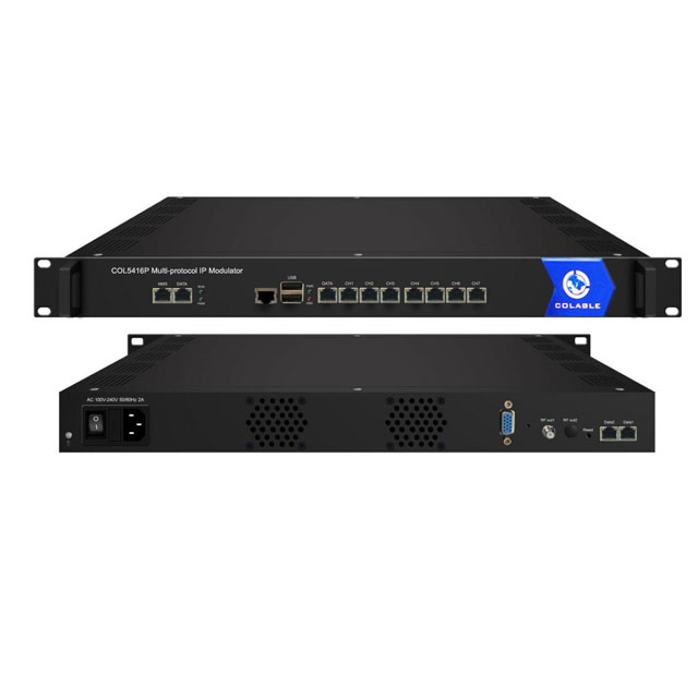 HTTP IP к радиочастотному модулятору ISDB-T/IP выход для кабельного ТВ и IPtv headend системы COL5416P