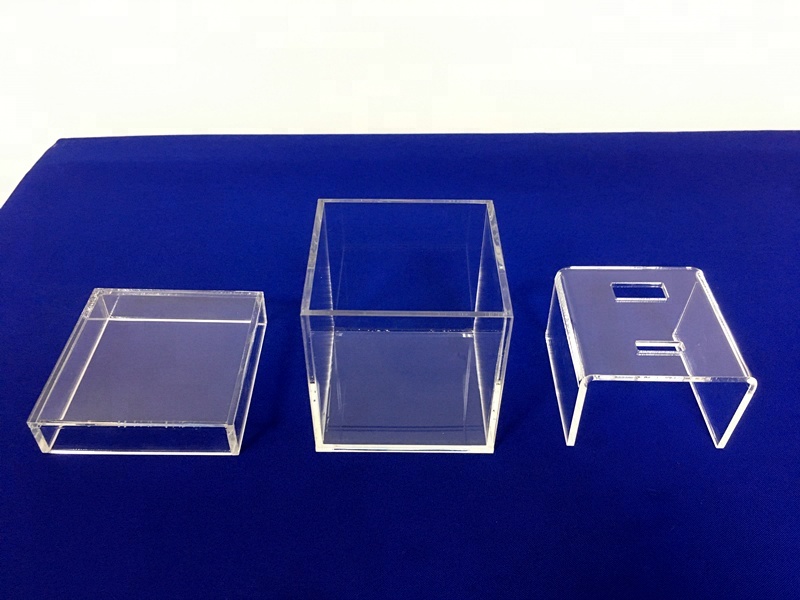 Customized Luxury Acrylic Ring Box Wedding Ring Box