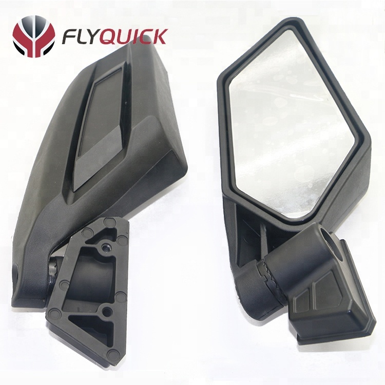 FLYQUICK пластиковый корпус алюминиевое литье основание UTV боковое зеркало для utv CAN AM MAVERICK X3