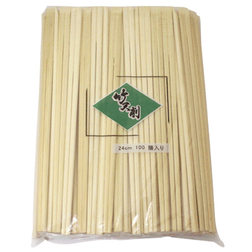 Одноразовые палочки для еды Naked 24 см tensoge bambooo, экспорт в Японию