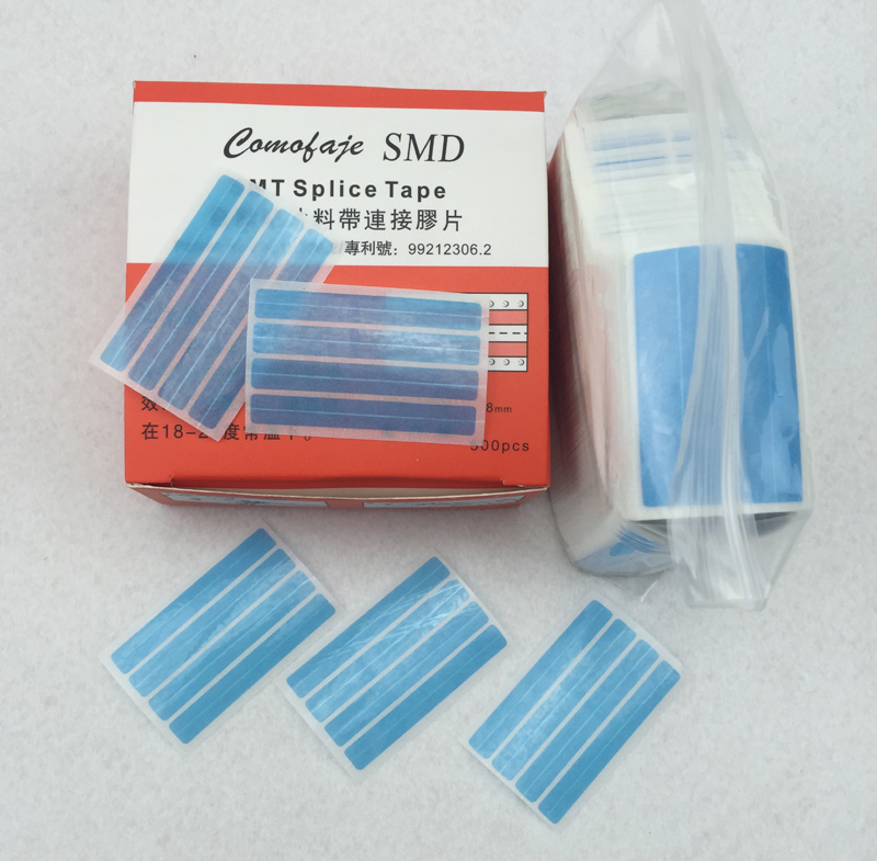 Comofaje factory supply  SMD SMT single splice tape black blue yellow green for SMT production 8mm
