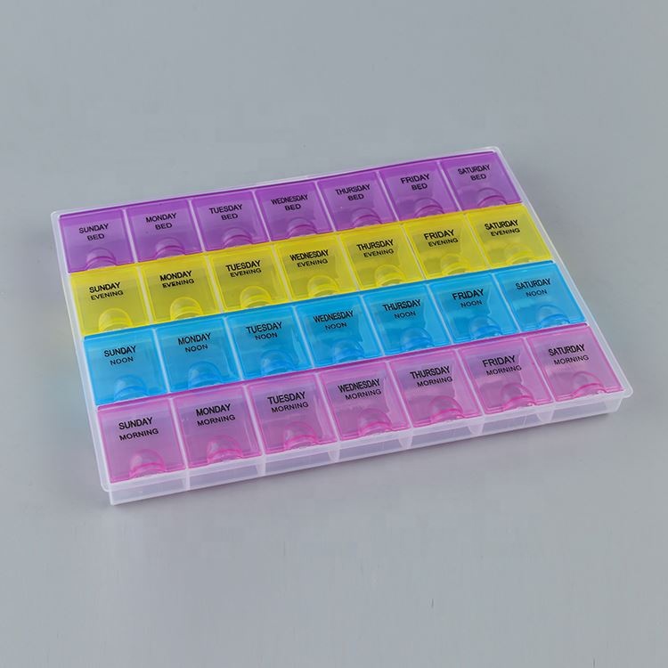 Лучшие цены OEM дизайн оптовая продажа pill box secure pill коробка для хранения