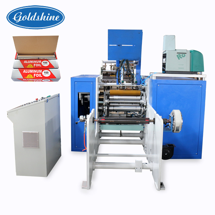 Full automatic rewinding and cutting machine for wax paper, parchment paper machinery