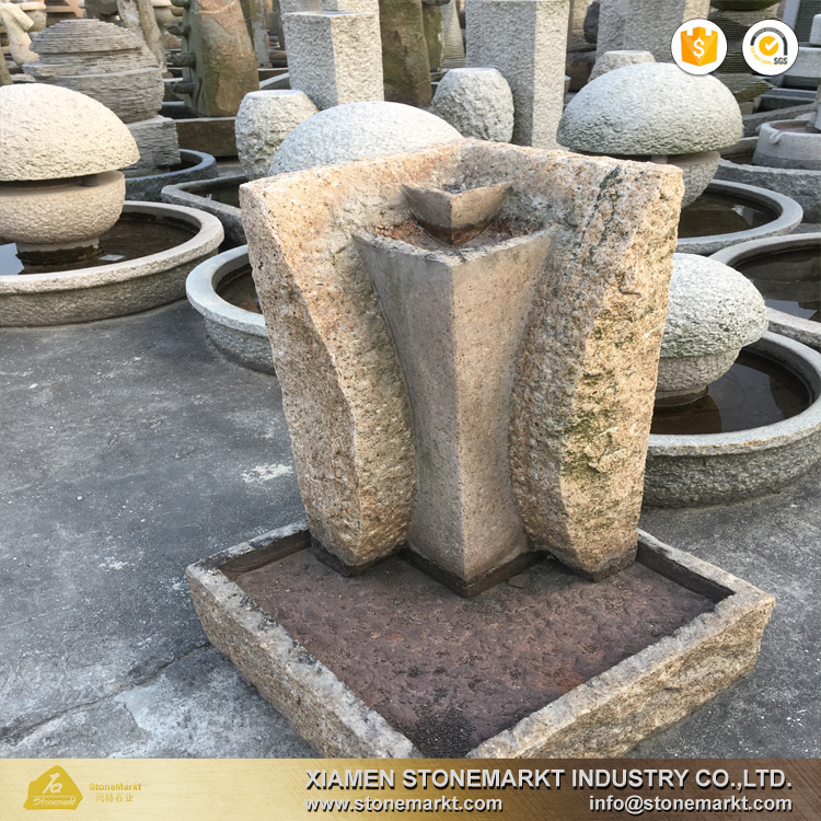 Stonemarkt открытый каменный фонтан S-007