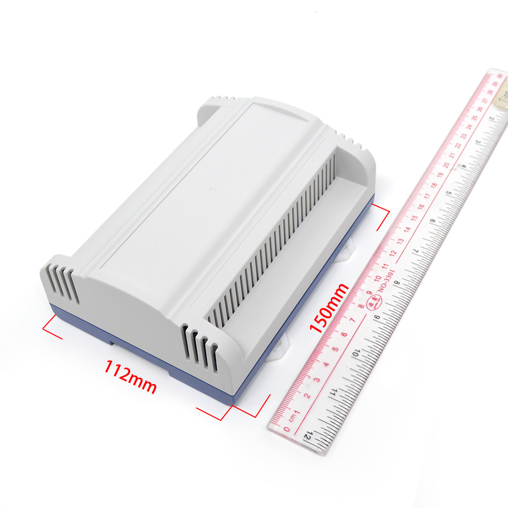 Настраиваемый пластиковый корпус pcb din rail PLC