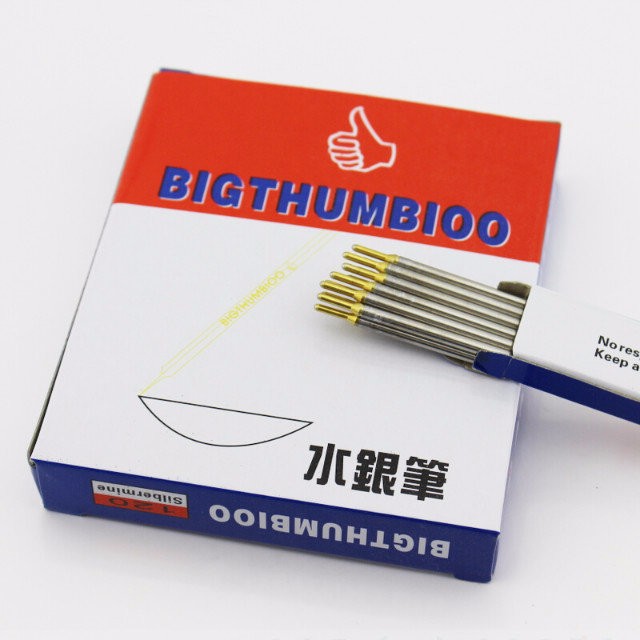 Металлический корпус высокого качества Лидер продаж bigthumbioo серебро пополнения ручка