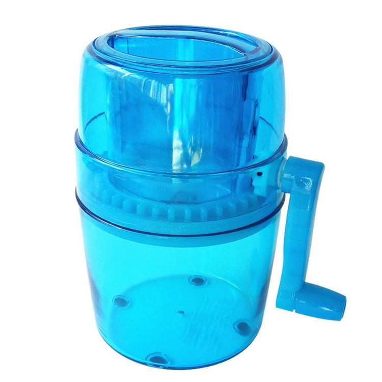 Shredding Snow Cone Maker Machine Portable Manual Ice Crusher Machine