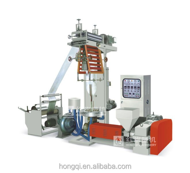Мини HDPE LDPE машина для производства полиэтиленовой пленки