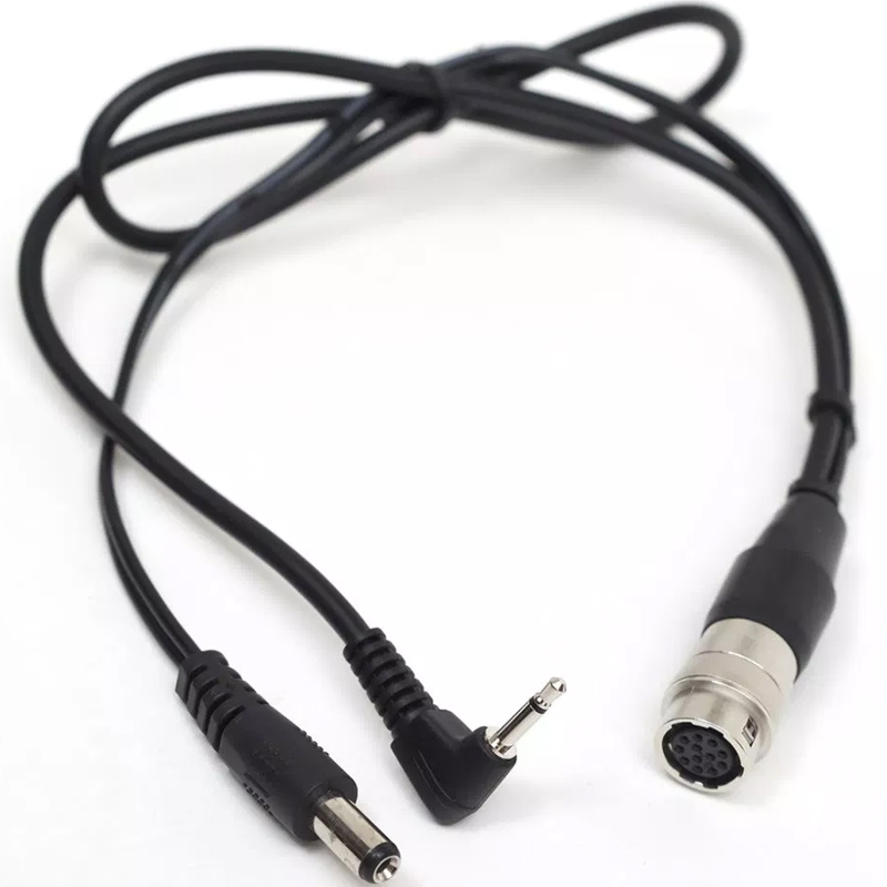 ACC-TH8302802 ENG 2/3 "B4 lens to AF100 Y-cable VRT & Zoom Power 12v DC to 12 Pin Hirose Cable