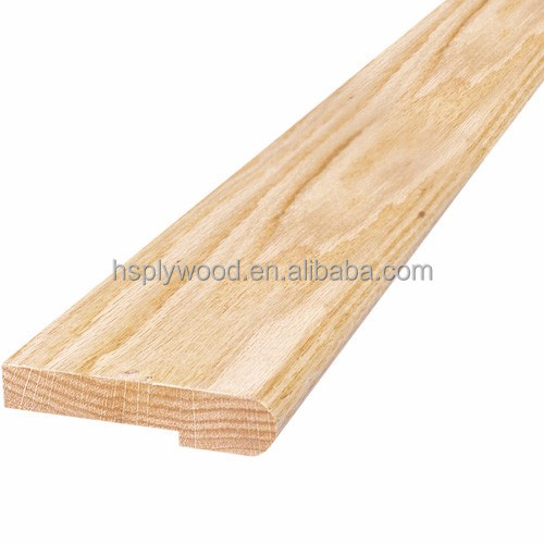 Тонкая твердая дубовая лестница Nosing-5/16 "x 4 1/4" x 8"