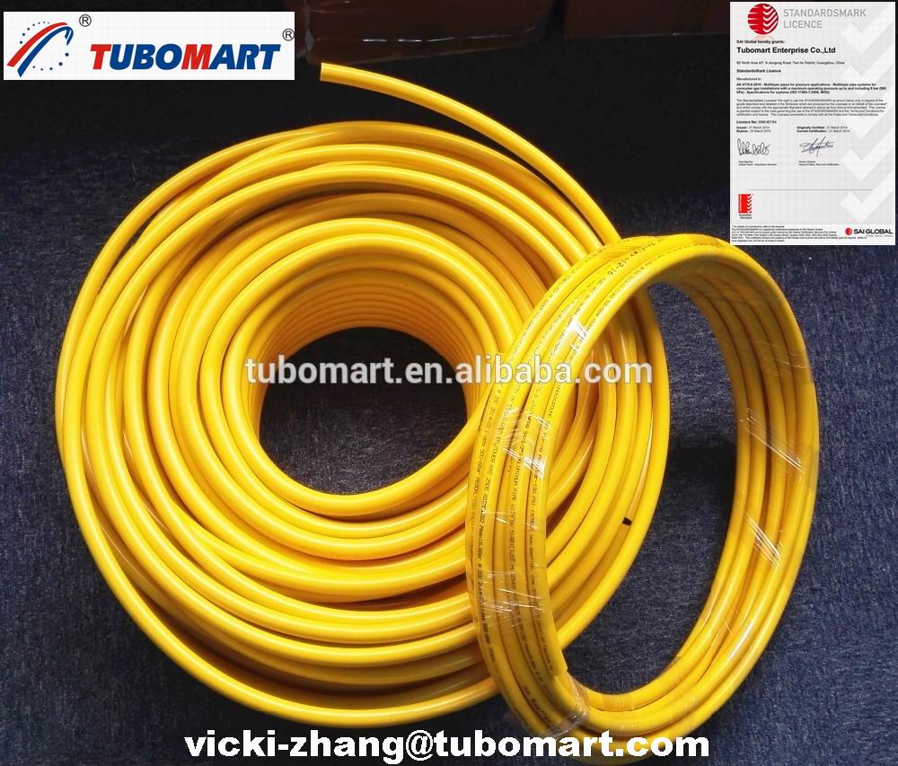 PEX AL PEX труба для природного газа для системы природного газа с сертификатом лицензии STANDARDSMARK!