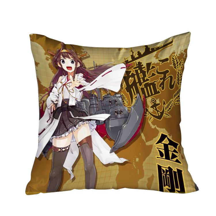 Новый Kongou - Kantai коллекция 40 x 40 см площадь аниме Dakimakura Waifu бросить подушку крышка GZFONG316